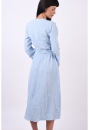 Rochie Noisy May Nmreemda Wrap Cashmere Blue